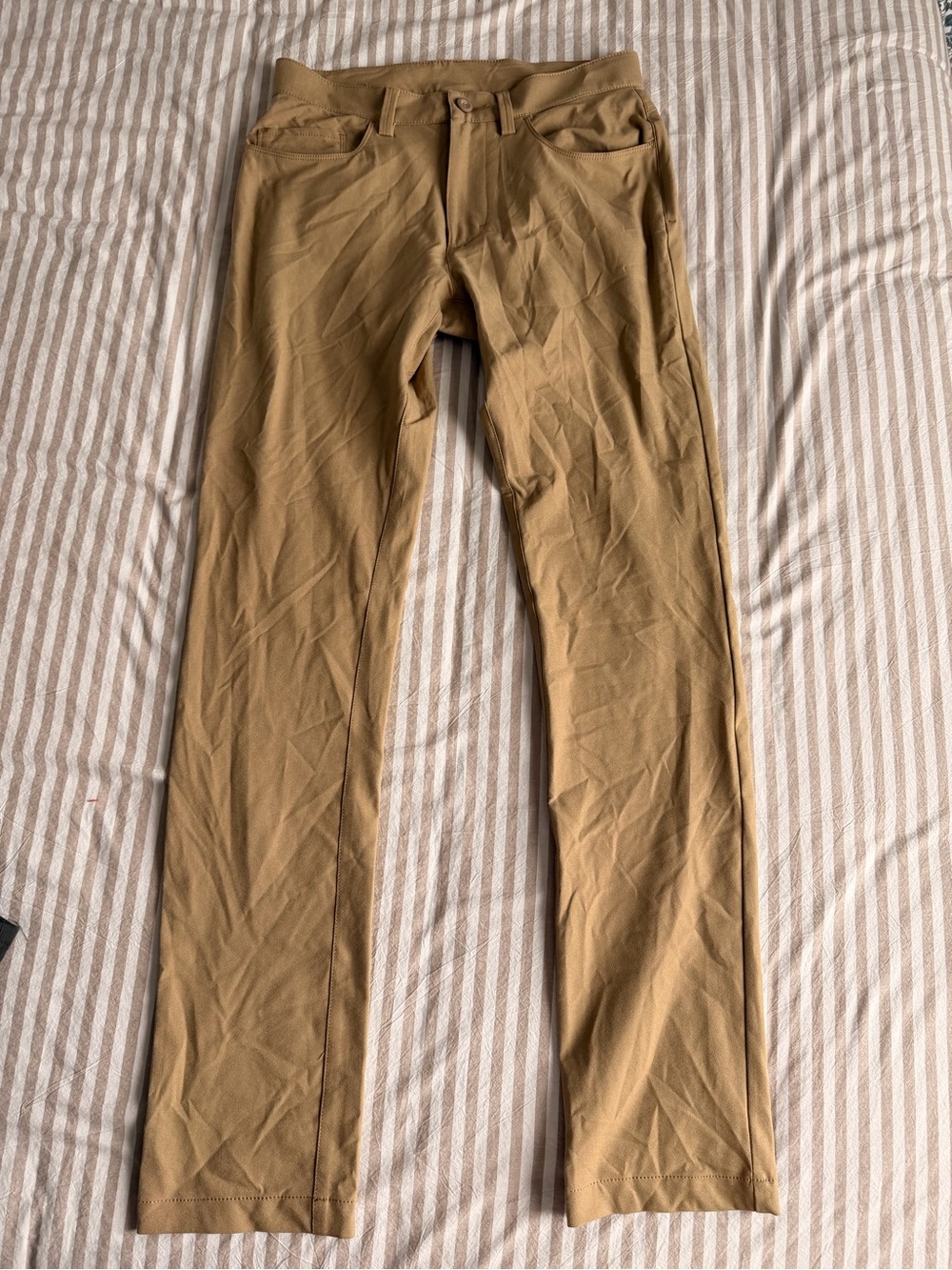 Prana Men's Slim Tan Pants
